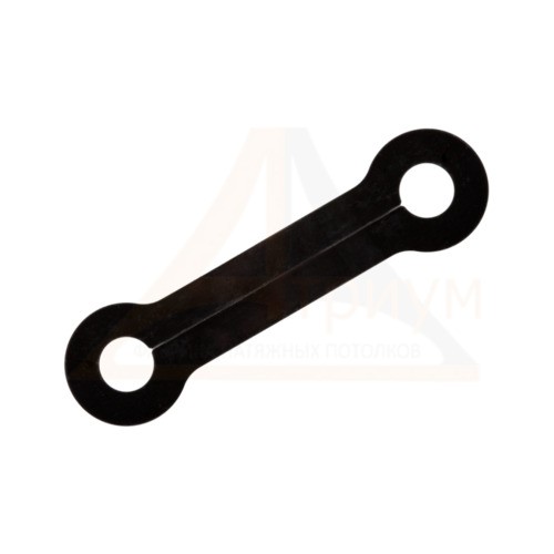 Обвод для труб  32 мм кость широкая, чёрный