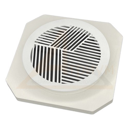 Вентиляционная решетка магнитная круглая 150мм (линия) - внутренний 125мм