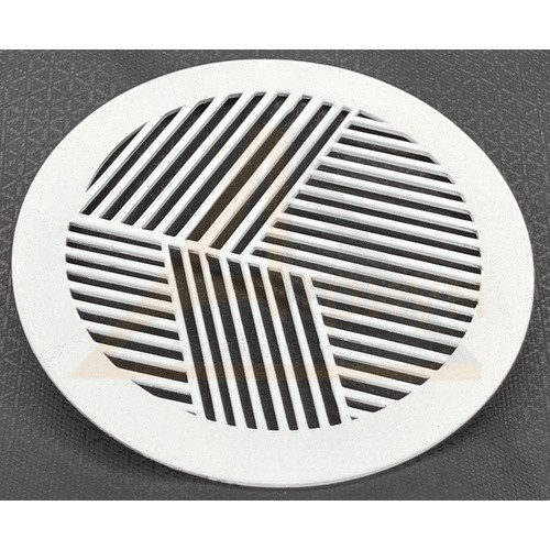 Вентиляционная решетка магнитная круглая 150мм (линия) - внутренний 125мм