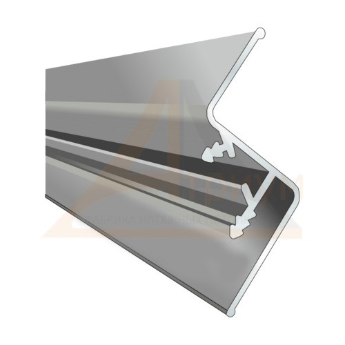 Багет алюминиевый  КП 2301 для парящих потолков