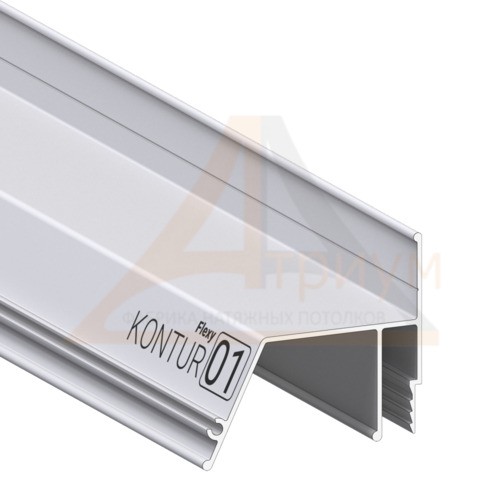 Багет алюминиевый  ПФ 5642 контурный