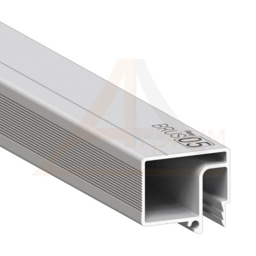 Багет алюминиевый  ПФ 8673 брус мини