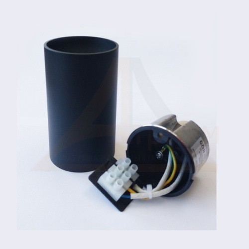 светильник спот накладной SHOT (стакан) чёрный GU10