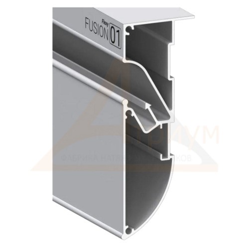 Багет алюминиевый  ПФ 6989 бесщелевой