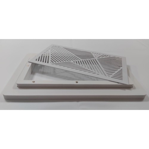 Вентиляционная решетка магнитная прямоугольная 180*120мм - внутренний 150*90мм