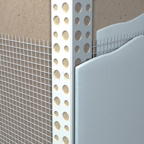 Уголок ПВХ малярный с сеткой