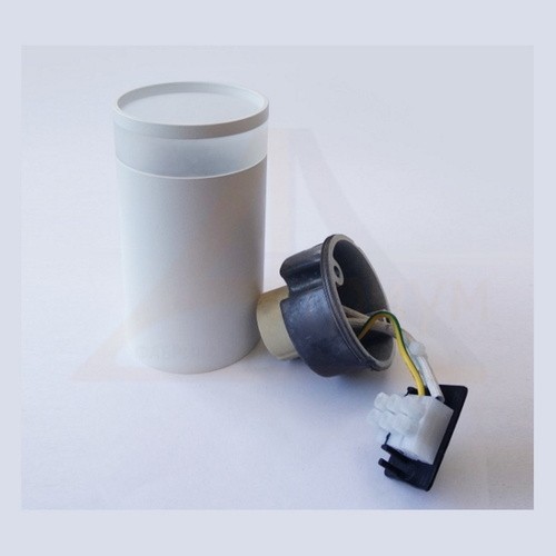 светильник спот накладной GLASS (стекло) белый GU10