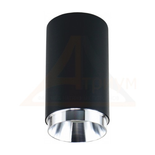 Светильник спот накладной INLAY (наружная сменная рамка) чёрный GU10