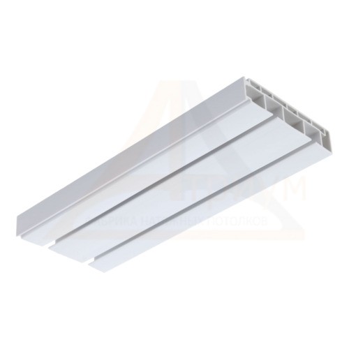 Карниз П-2Е ПЭТ (Потолочная шина двухрядная)