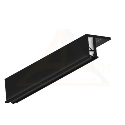 ЙОШКА - Профиль ПВХ А7 потолочный чёрный
