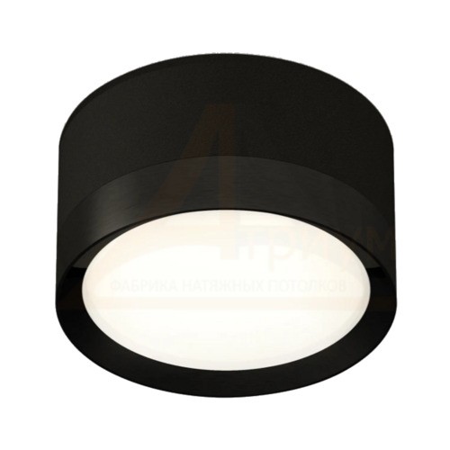 светильник спот накладной SMART (рассеиватель) чёрный GX53
