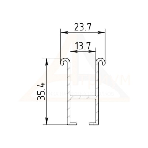 Гардина ГА-11-1 однорядный (ПК 13)