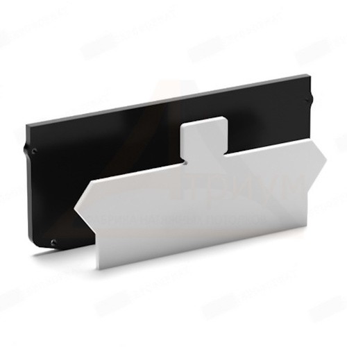 Заглушка торцевая для ПК 14 форма 2