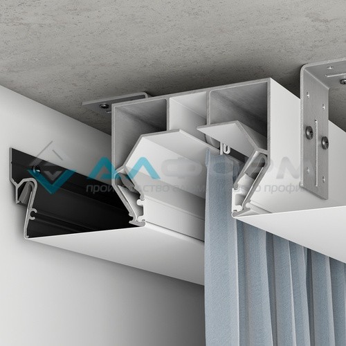 Профиль Alteza АМ 1 однорядный белый