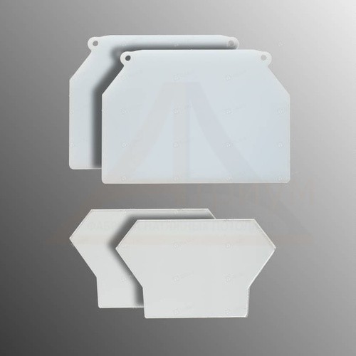 Заглушка торцевая для Alteza АМ 1 белая (комплект две пары)