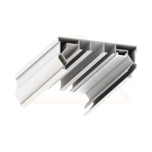 Багет ПК 14 двухрядный белый МАТ