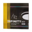 cветильник встраиваемый INFINITY (рассеиватель) круг чёрный GX53 рис.1