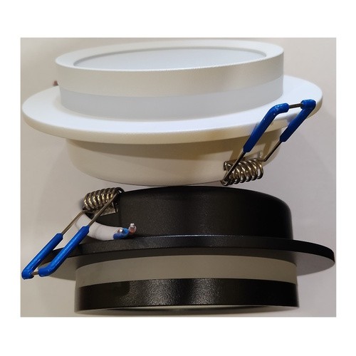 cветильник встраиваемый INFINITY (рассеиватель) круг чёрный GX53