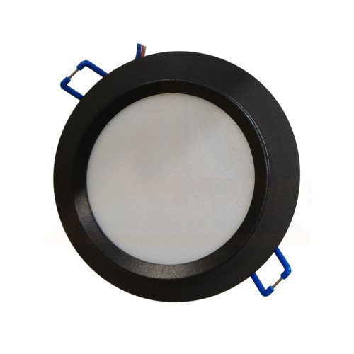 cветильник встраиваемый INFINITY (рассеиватель) круг чёрный GX53