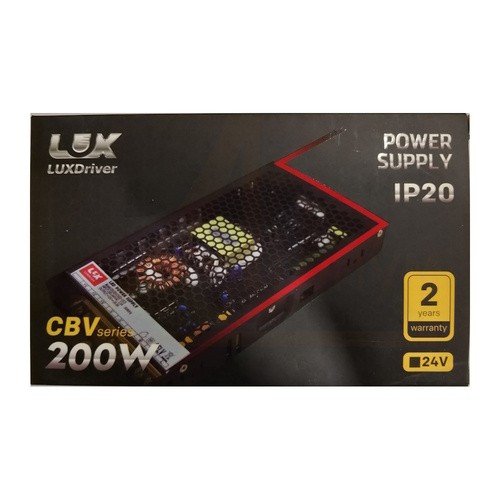 Блок питания     200Вт 24В LUXDriver  LP