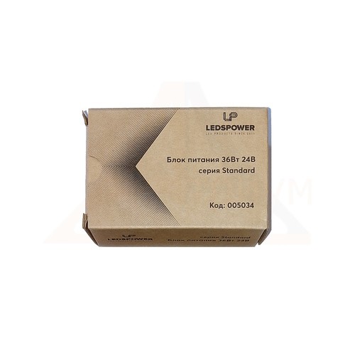 Блок питания      36Вт 24В стандарт LP