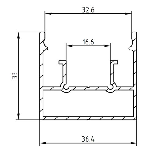 Профиль светодиодный Vega 30