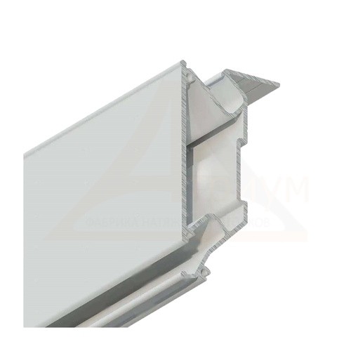 Багет алюминиевый  ПФ 8153 белый