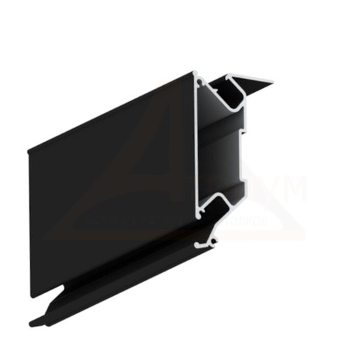 Багет алюминиевый  ПФ 8153 чёрный