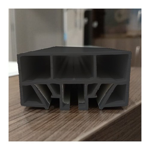 Профиль ПВХ однорядный чёрный