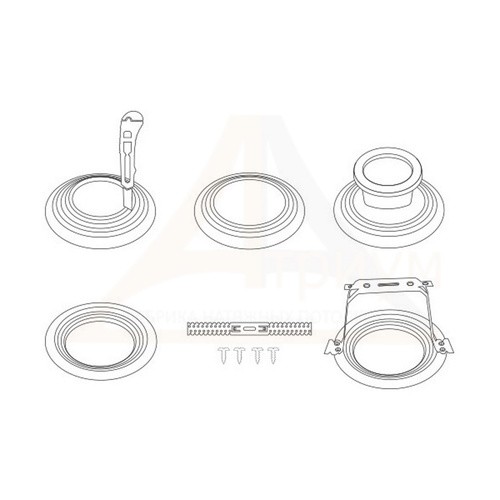 Площадка универсальная Ø  55 - 105 мм