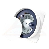 Вентиляционная решётка магнитная круглая ТЕНЕВАЯ 100/125 с вентилятором (диффузор, вентилятор канальный осевой)