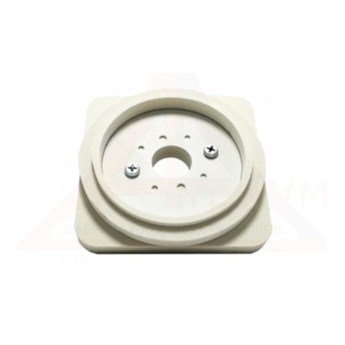 Платформа круг   белая   под GX53