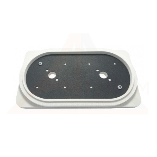 Платформа DUO овал чёрная под GU10