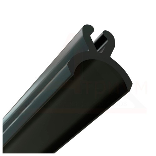 Вставка в профиль алюминиевый разделительный Pazzle чёрная