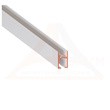 Профиль алюминиевый SHTORKA 01 (ПФ10175) Карниз однорядный белый рис.0