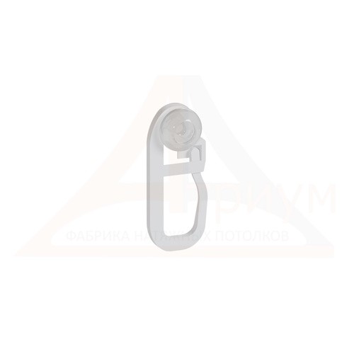 Крючок роликовый NANO 01 ФЛЕКСИ белый для SHTORKA