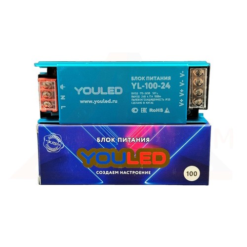 Блок питания     100Вт 24В  YL