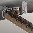 Багет алюминиевый ПФ 3887 BORZZ KARNIZ P45 двухрядный белый мат рис.3