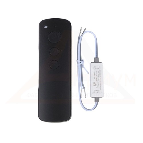 Диммер   T112-S Mini RF 5A Black LP