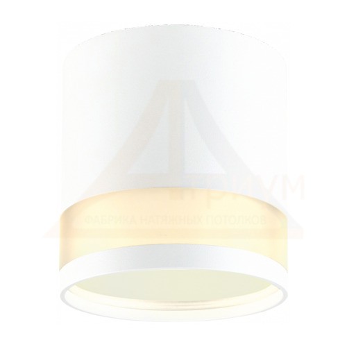 светильник спот накладной GLASS (стекло) белый GX53